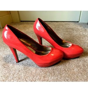 New Madden Girl Pink/Salmon Heels - Size 9.5